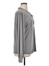 Calvin Klein Gray Long Sleeve Blouse Size XL - photo 4