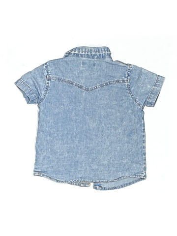 7 For All Mankind Short Sleeve Button-Down Shirt (view 2)