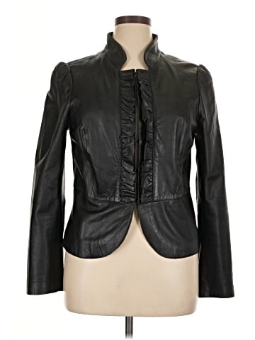 White House Black Market Leather Jacket (view 1)