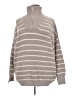 Olivia Grey Stripes Gray Pullover Sweater Size 2X - photo 1