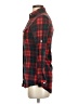 Fun & Flirt Plaid Red Long Sleeve Button-Down Shirt Size XS - photo 5