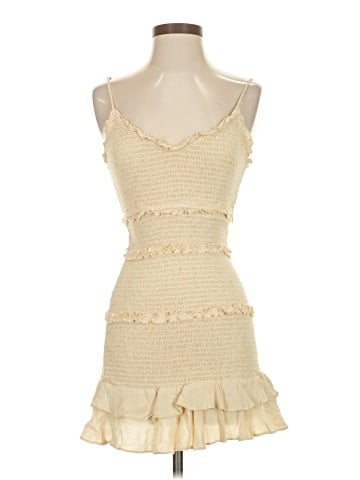 Olivaceous Casual Dress (view 1)