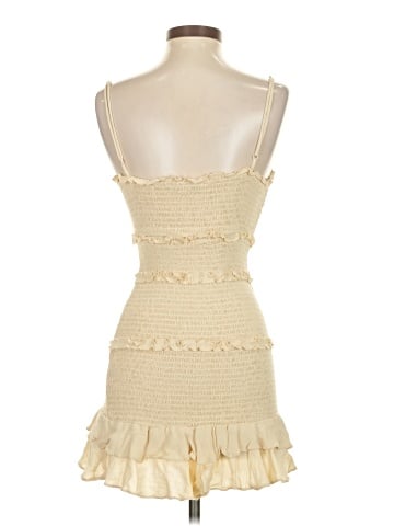 Olivaceous Casual Dress (view 2)