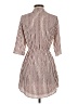 J for Justify Stripes Brown Casual Dress Size S - photo 2