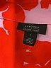 Halogen 100% Polyester Print Orange 3/4 Sleeve Blouse Size L - photo 7