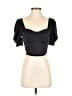 Unbranded Black Short Sleeve Top Size S - photo 1