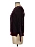 Ann Taylor LOFT Animal Print Burgundy Pullover Sweater Size M - photo 5