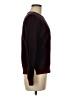 Ann Taylor LOFT Animal Print Burgundy Pullover Sweater Size M - photo 4