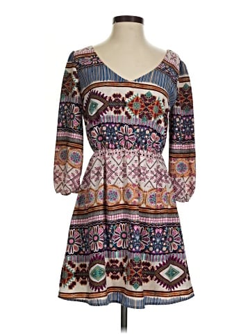 Pink Owl Casual Dress (view 1)