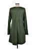 Unbranded Solid Green Casual Dress Size L - photo 2