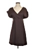 BCBG Paris Solid Brown Casual Dress Size 4 - photo 1