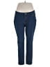 Westport Solid Blue Jeans Size 16 - photo 1