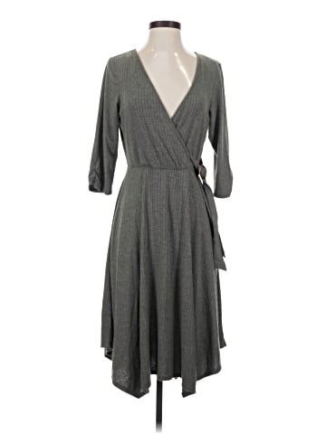 Wrapper Casual Dress (view 1)