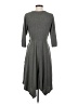 Wrapper Gray Casual Dress Size S - photo 2