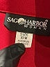 Sag Harbor Red Blazer Size 18W - photo 6