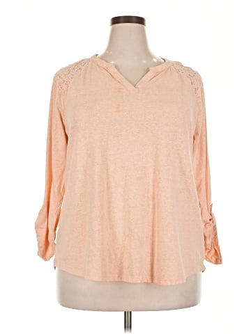 SONOMA life + style 3/4 Sleeve Top (view 1)