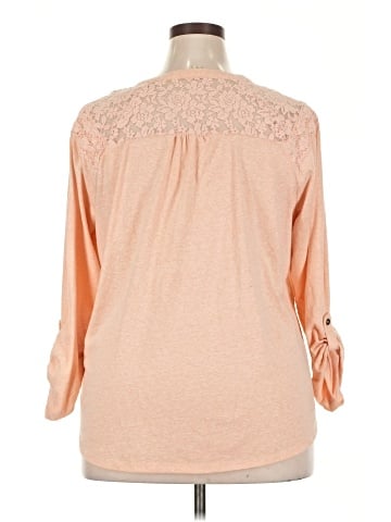 SONOMA life + style 3/4 Sleeve Top (view 2)