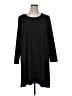 Falls Creek Solid Black Casual Dress Size 1X - photo 1