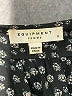 Equipment 100% Polyester Hearts Black Casual Dress Size 8 - photo 6