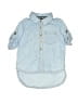 Chillipop Blue 3/4 Sleeve Button-Down Shirt Size 2T - photo 1