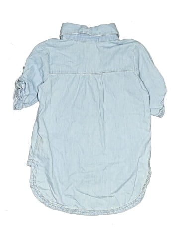 Chillipop 3/4 Sleeve Button-Down Shirt (view 2)