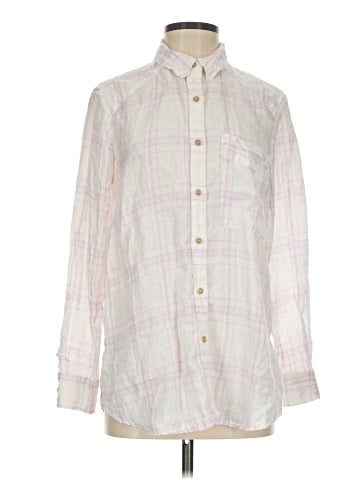Free People Long Sleeve Button-Down Shirt (view 1)