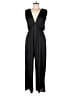 Strut & Bolt 100% Polyester Solid Black Jumpsuit Size M - photo 1