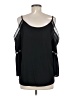 YOINS 100% Polyester Black 3/4 Sleeve Blouse Size M - photo 2