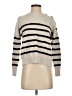 Devotion by Cyrus Stripes Ivory Pullover Sweater Size S - photo 1