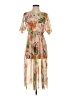 Zara Print Tan Casual Dress Size S - photo 1