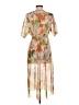 Zara Print Tan Casual Dress Size S - photo 2