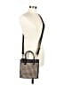 Unbranded 100% Leather Houndstooth Black Tan Leather Satchel One size - photo 2