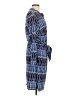 Laundry by Design Print Blue Casual Dress Size L - photo 4