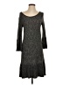Max Studio Tweed Gray Casual Dress Size S - photo 1