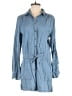 Ann Taylor LOFT Solid Blue Romper Size M - photo 1