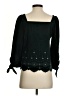 Madewell Black 3/4 Sleeve Blouse Size XXS - photo 2