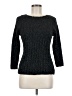 Carolyn Taylor Tweed Black Pullover Sweater Size M - photo 1