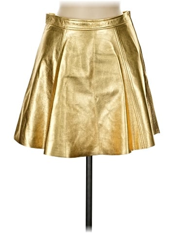 LoveShackFancy Faux Leather Skirt (view 1)