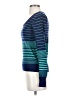 Wow Couture Stripes Blue Pullover Sweater Size S - photo 5
