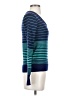 Wow Couture Stripes Blue Pullover Sweater Size S - photo 4
