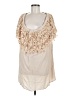 Kori America 100% Polyester Tan Short Sleeve Top Size M - photo 1