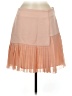 dalia 100% Polyester Solid Tan Formal Skirt Size 6 - photo 1