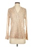 Unbranded 100% Cotton Tan Long Sleeve Blouse Size S - photo 1