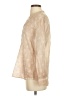 Unbranded 100% Cotton Tan Long Sleeve Blouse Size S - photo 5