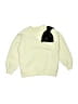 Zara Yellow Ivory Sweatshirt Size 6 - 7 - photo 1