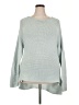 Shxt That I Knit Solid Teal Blue Pullover Sweater Size XXL - photo 1