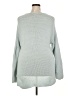 Shxt That I Knit Solid Teal Blue Pullover Sweater Size XXL - photo 2