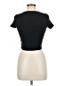 Divided by H&M Black Short Sleeve Turtleneck Size M - photo 2