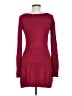 Express Burgundy Casual Dress Size M - photo 2
