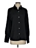 Halogen 100% Polyester Black Long Sleeve Blouse Size S - photo 1